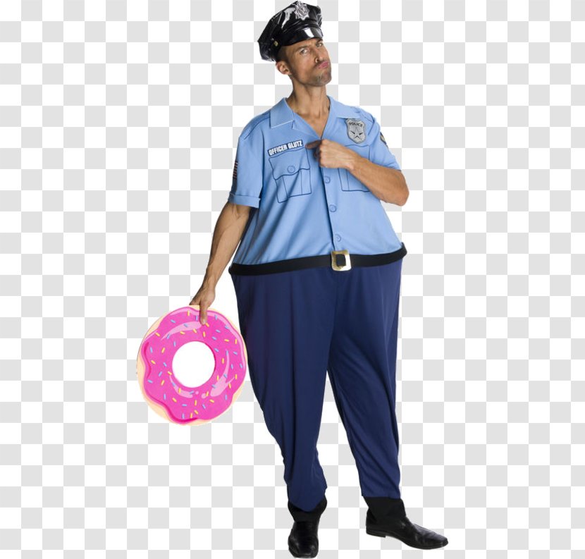 Costume Party Halloween Uniform Disguise - Police Transparent PNG