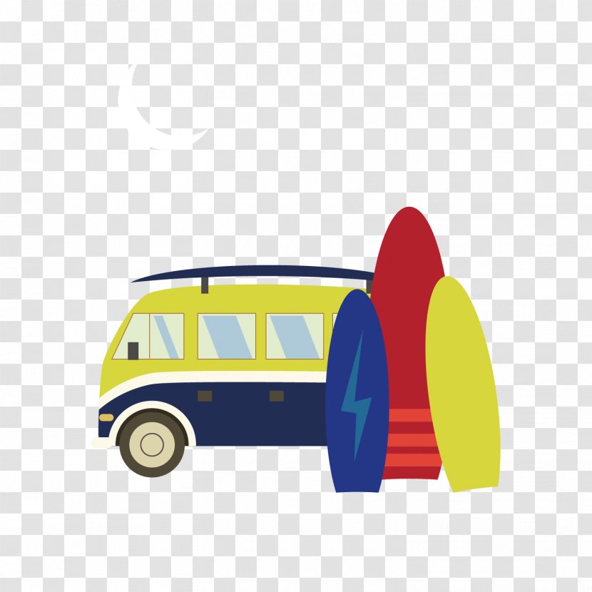 Car Automotive Design Logo Illustration - Cartoon - Bus For Touring Transparent PNG