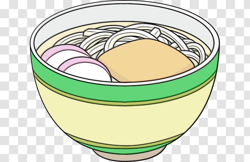 Udon Clip Art Food Cartoon Image - Mixing Bowl - Royaltyfree Transparent PNG