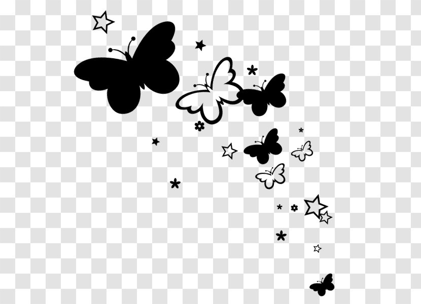 Paper Sticker Wall Decal Butterfly - Butterflies And Moths Transparent PNG