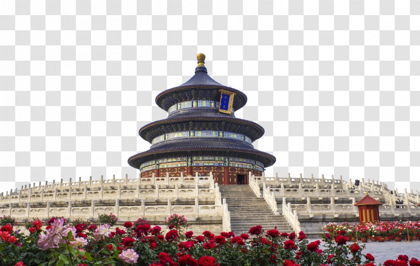 Summer Palace Temple Of Heaven Forbidden City Great Wall China Zhengyangmen - Tourism Transparent PNG