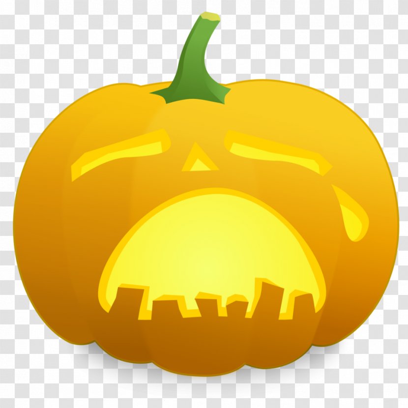 Jack-o'-lantern Sadness Carving Clip Art - Food - Jack Transparent PNG