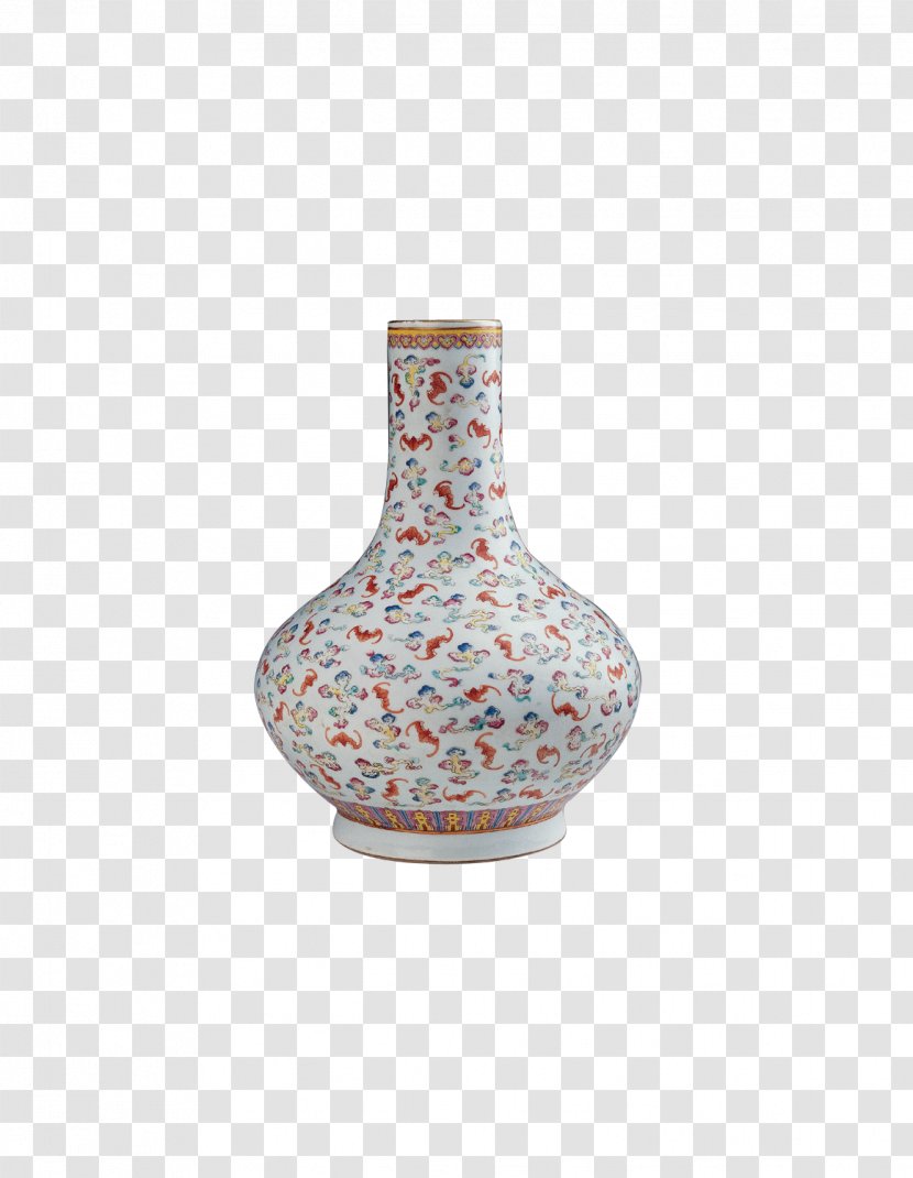 Chinoiserie Porcelain Ceramic Vase Transparent PNG
