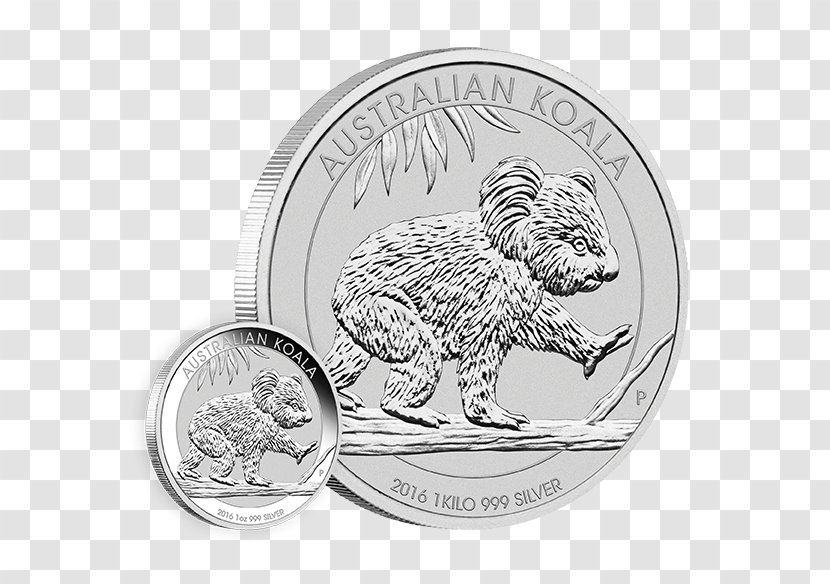 Perth Mint Koala Bullion Coin Silver - Body Jewelry Transparent PNG