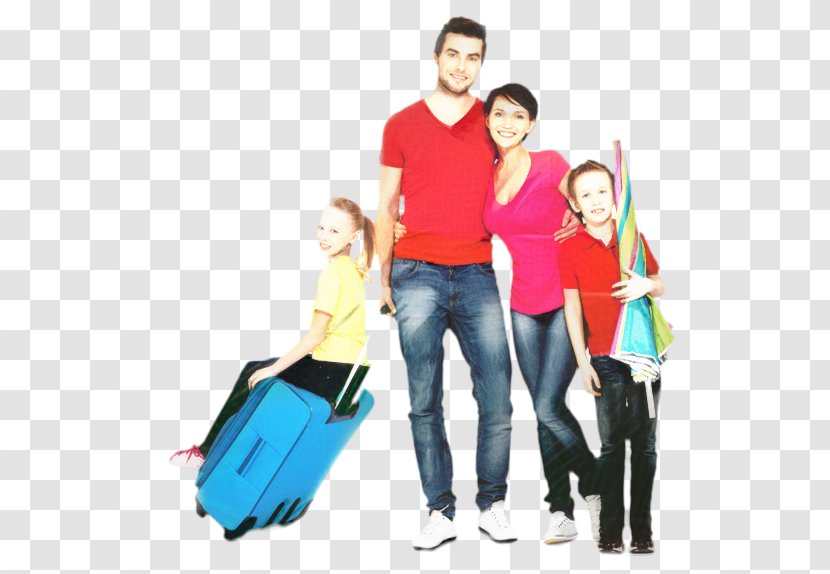 Happy Family Cartoon - Gesture Transparent PNG