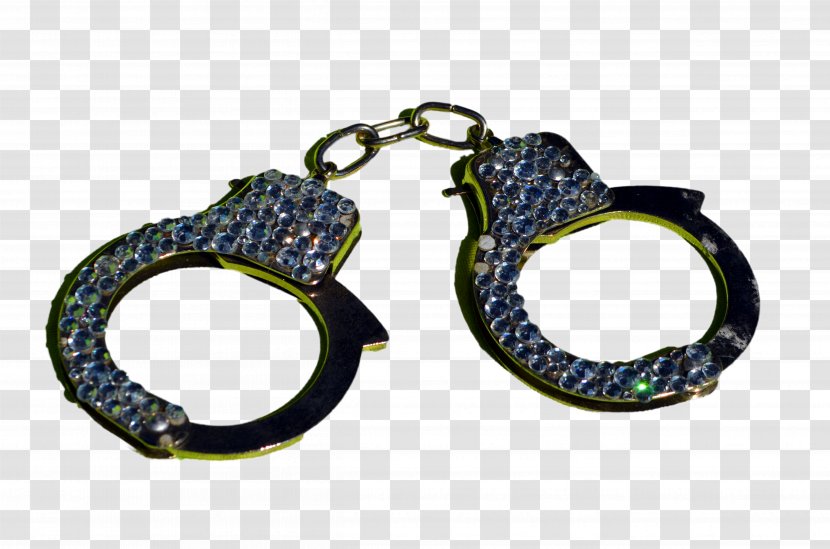 Earring Handcuffs Stock Photography Clip Art - Body Jewelry Transparent PNG