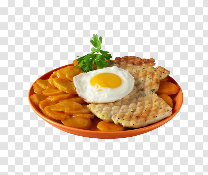 Fried Egg Full Breakfast Vegetarian Cuisine Outline Of Meals - Lafinger Food Transparent PNG