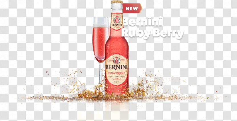 Bernini Sparkling Wine Liqueur Berry - Alcohol By Volume Transparent PNG