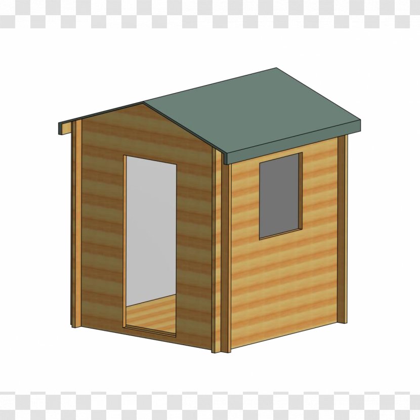 Shed Log Cabin Building Summer House Cottage - Facade Transparent PNG