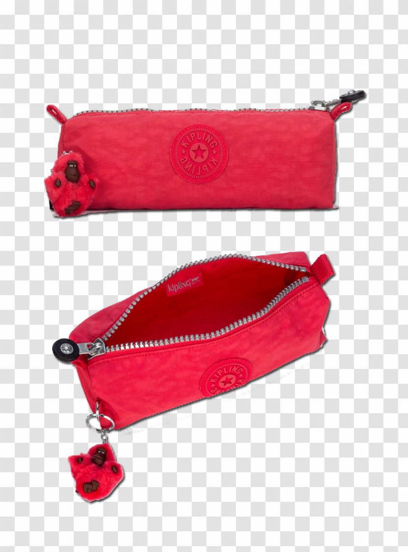 Red Case Kipling Purple Backpack - Pink Transparent PNG