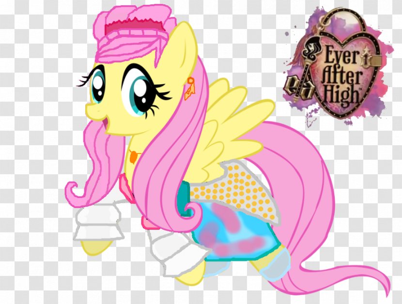 Pony Fluttershy Pinkie Pie Rainbow Dash Sweetie Belle - Ever After High - Horse Transparent PNG