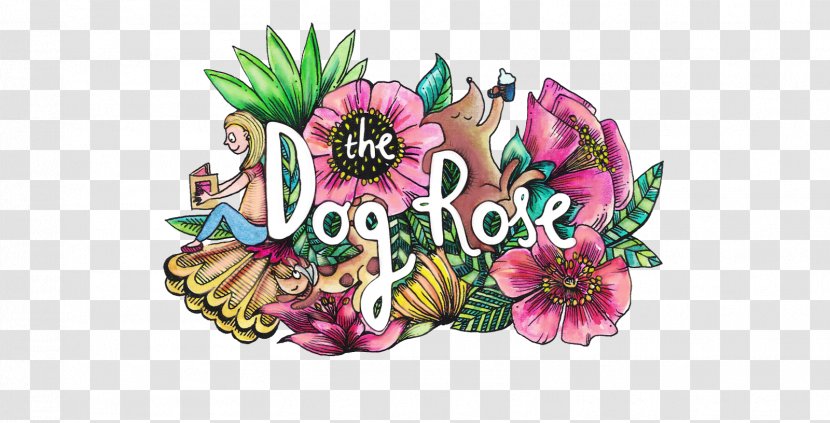 Dog-rose Street Dog Animal Shelter Cut Flowers - Floral Design Transparent PNG