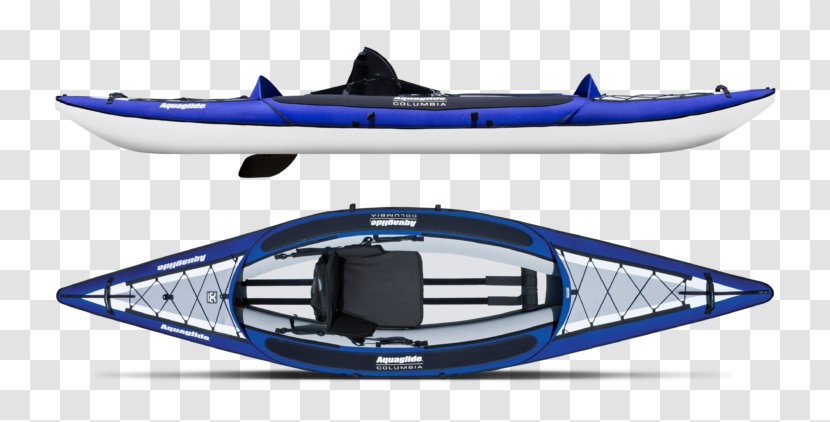 Aquaglide Columbia XP One Kayak Two Inflatable Chinook Tandem XL - Boat - Folding Transparent PNG
