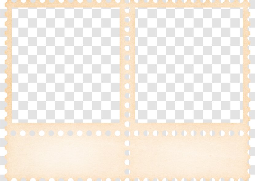 Area Pattern - Rectangle - Brown Frame Transparent PNG