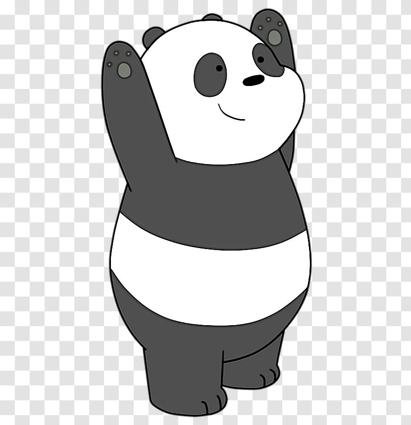 Giant Panda Polar Bear Red Drawing - We Bare Bears Season 3 Transparent PNG