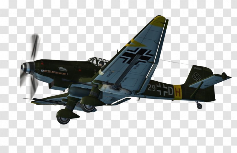 Aircraft Airplane Junkers Ju 87 Propeller - Planes Transparent PNG