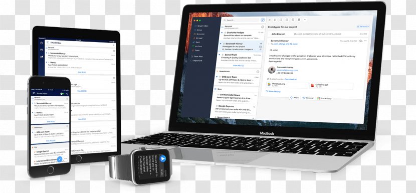 Spark Apple MacOS Readdle Mobile App - Netbook Transparent PNG