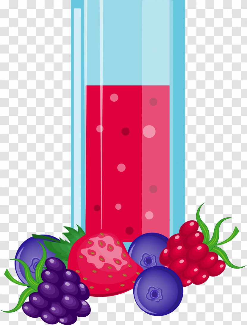 Cranberry Juice Strawberry Frutti Di Bosco Fruit - Blackberry Fresh Transparent PNG