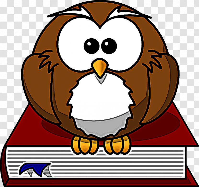 Cartoon Bird Clip Art Owl Of Prey Transparent PNG