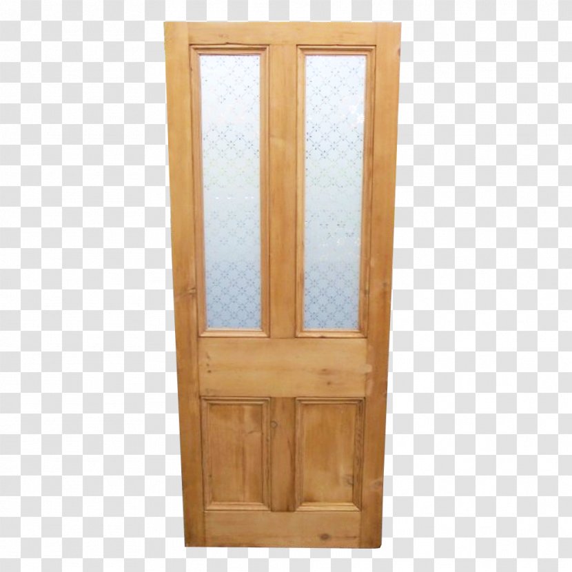 Hardwood Wood Stain Plywood Lumber - Rectangle - Glass Door Transparent PNG