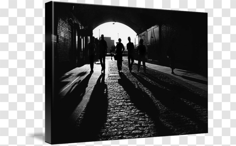 Shad Thames Gallery Wrap Picture Frames Shadow Silhouette - Monochrome Transparent PNG