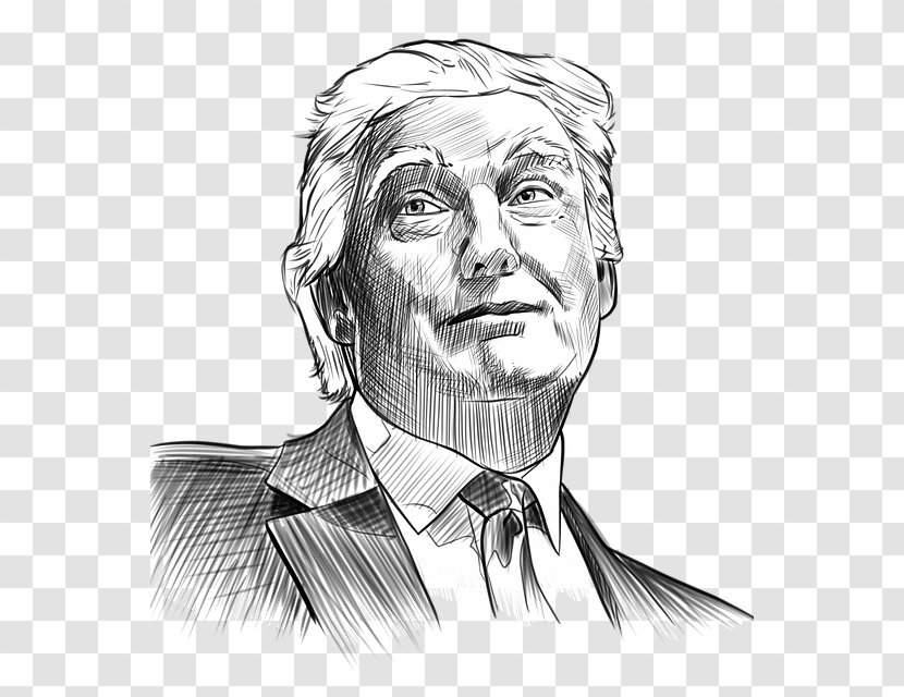 President Of The United States Presidency Donald Trump Pardon Joe Arpaio Sketch - Art Transparent PNG