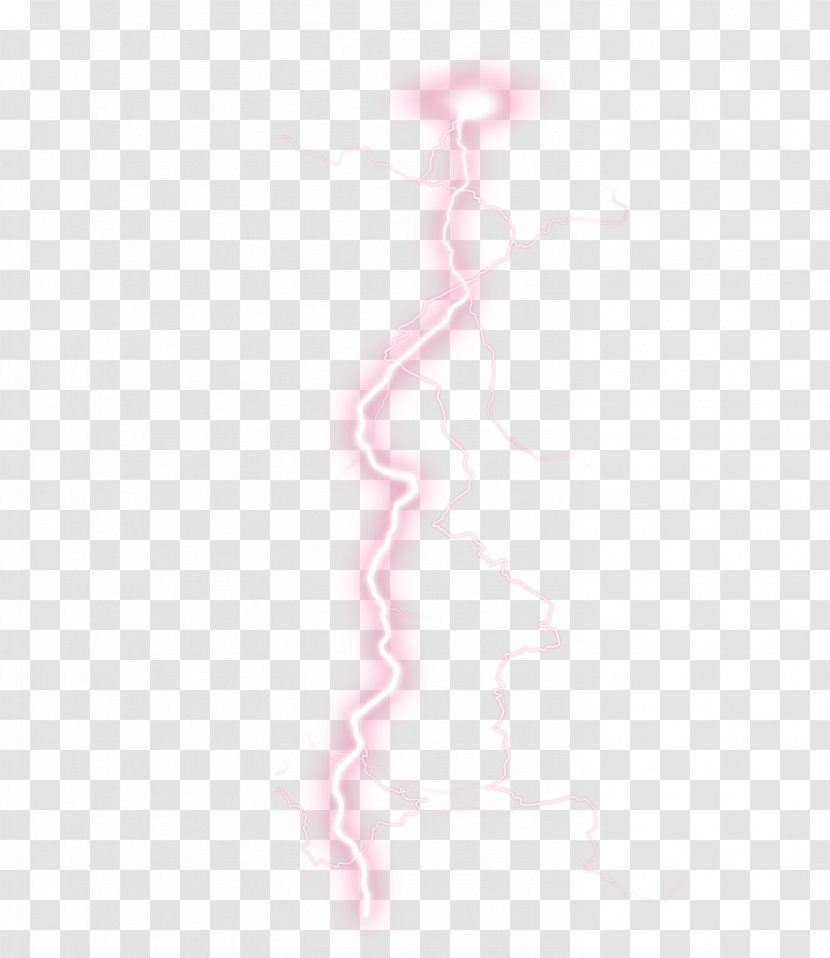 Pink Textile Pattern - Lightning Transparent PNG