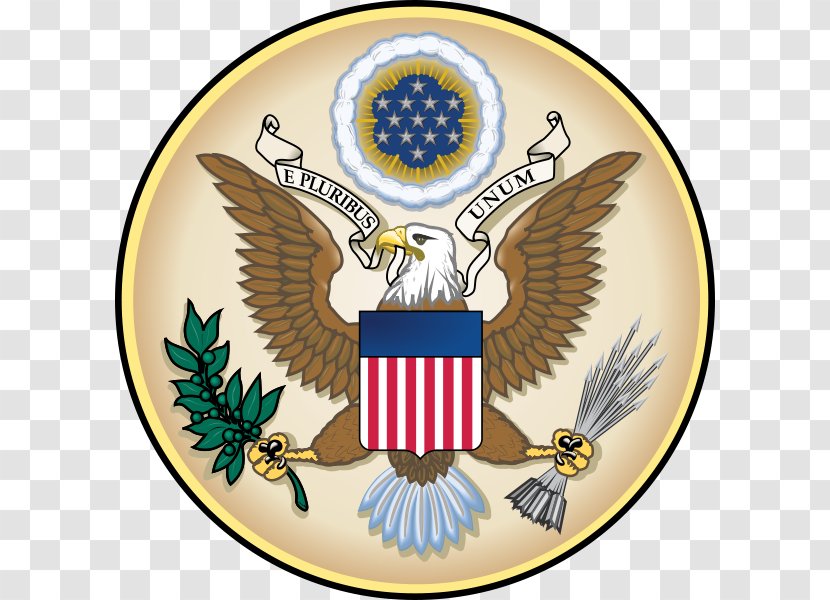 Bald Eagle United States Symbol Bird - Badge Transparent PNG