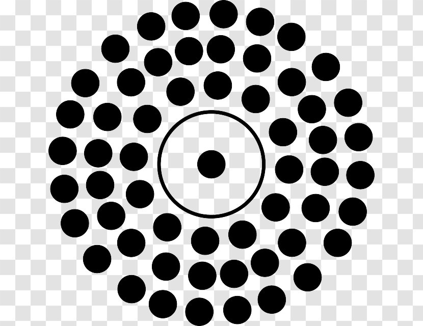 Circled Dot Concentric Objects - Tree - Circle Transparent PNG