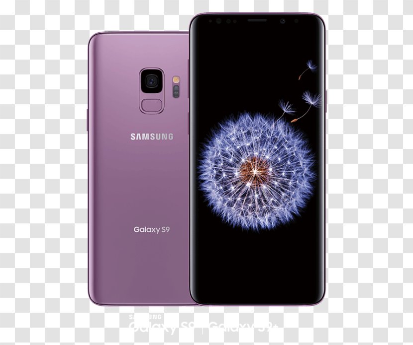Samsung Galaxy S9+ S8 4G - Violet Transparent PNG