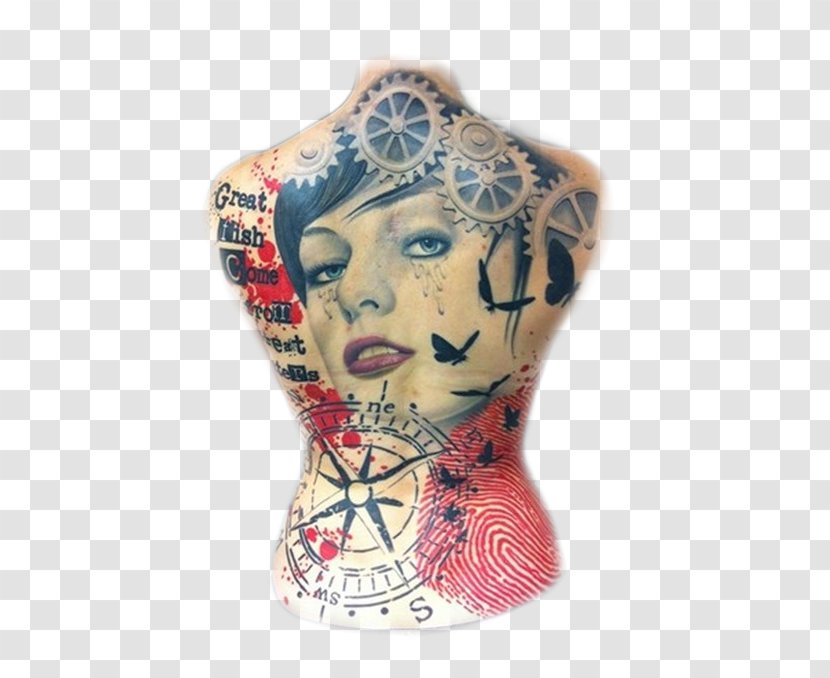 Tattoo Artist Trash Polka Irezumi Ink - Frame - BCYLE Transparent PNG