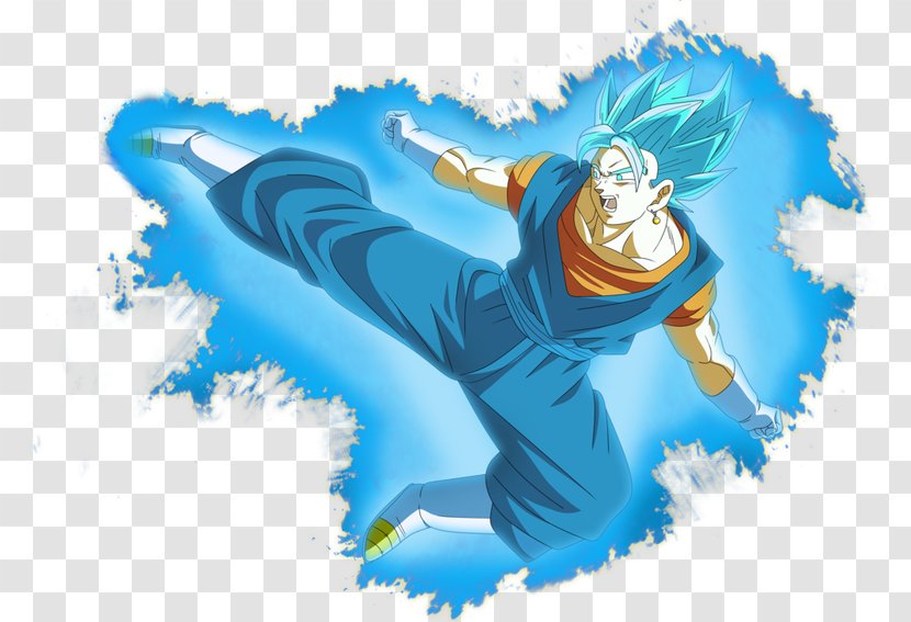 Goku Vegeta Dragon Ball Z Dokkan Battle Gogeta Piccolo - Watercolor Transparent PNG