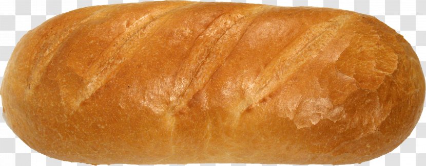 White Bread Loaf Hard Dough - Roll Transparent PNG