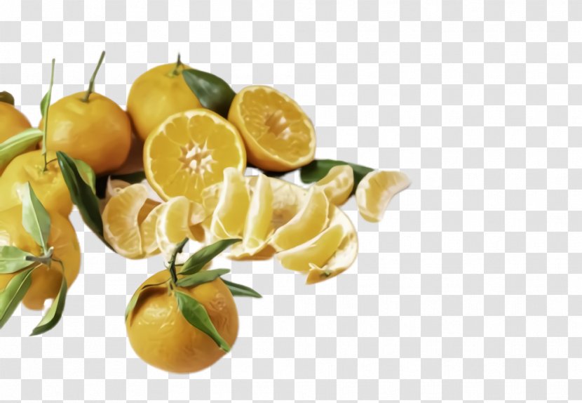 Natural Foods Fruit Food Mandarin Orange Citrus - Vegetarian Clementine Transparent PNG