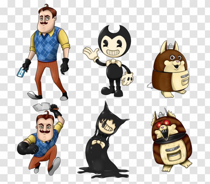Bendy And The Ink Machine Tattletail Hello Neighbor Five Nights At Freddy's 3 - Video - Waygetter Electronics Transparent PNG