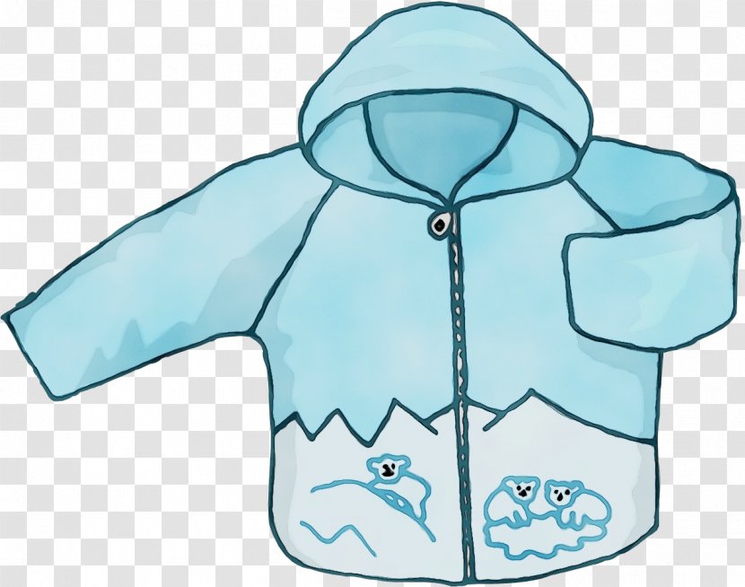 Watercolor Animal - Jacket - Sweatshirt Transparent PNG