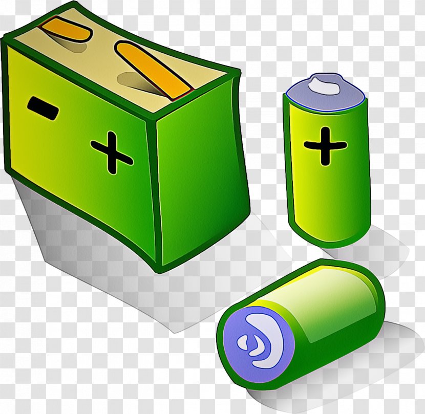Green Clip Art Cylinder Icon Transparent PNG
