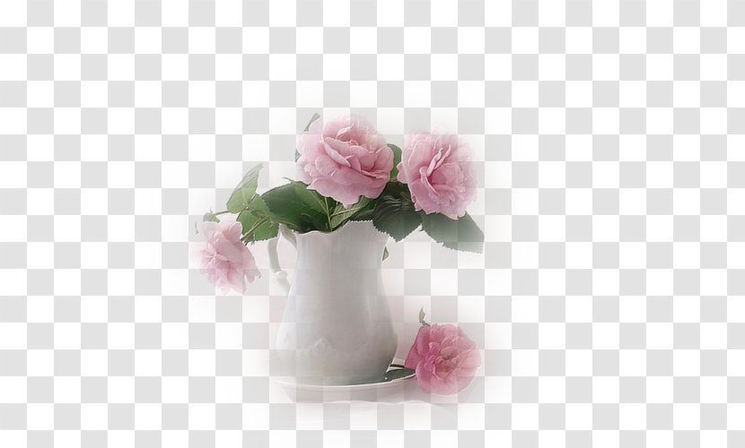 Cabbage Rose Garden Roses Cut Flowers Vase Holiday - Tree - Ozy Transparent PNG