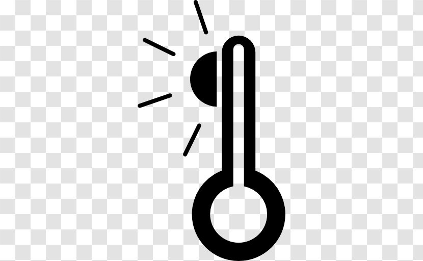Symbol Black And White Area - Technology - Temperature Transparent PNG