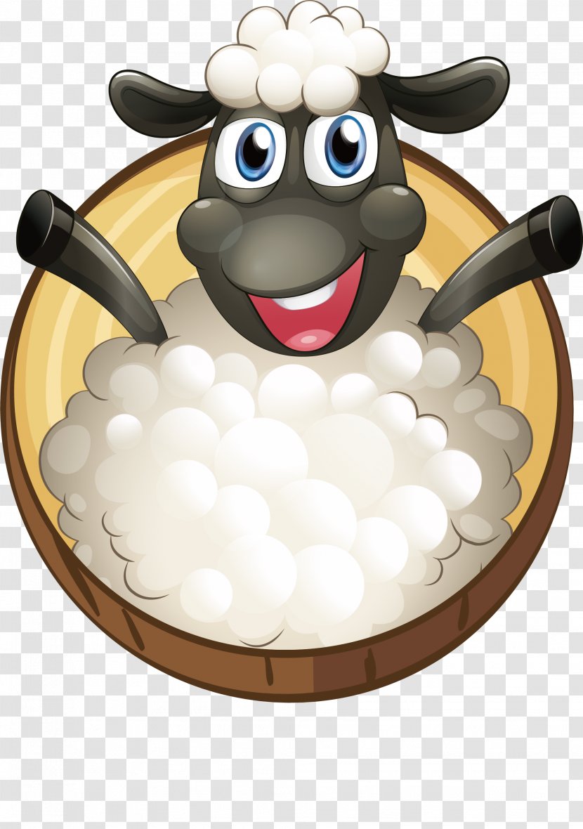 Sheep Stock Illustration - Shutterstock - Cute Cartoon Little Transparent PNG