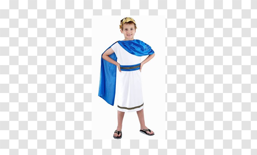 Costume Party Boy Toga Ancient Rome - Headpiece Transparent PNG