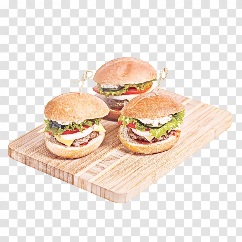 Hamburger - Cuisine - Slider Ingredient Transparent PNG