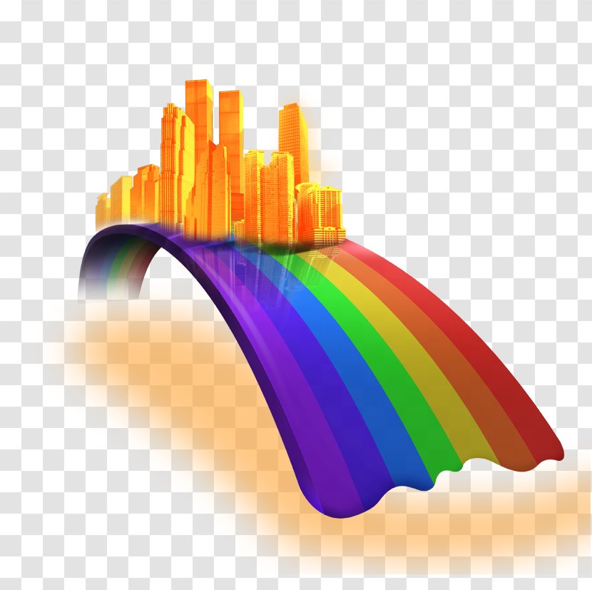 Rainbow Bridge Wallpaper - Yellow - Toys Transparent PNG