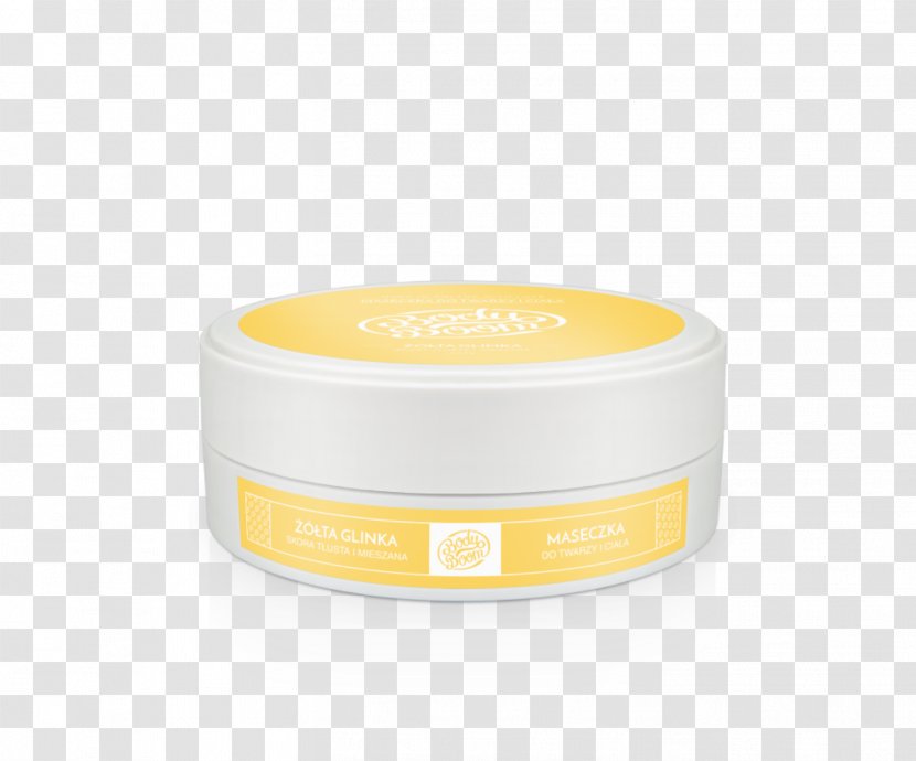 Medicinal Clay Yellow Cosmetics Exfoliation Skin - Krem - Pln Transparent PNG