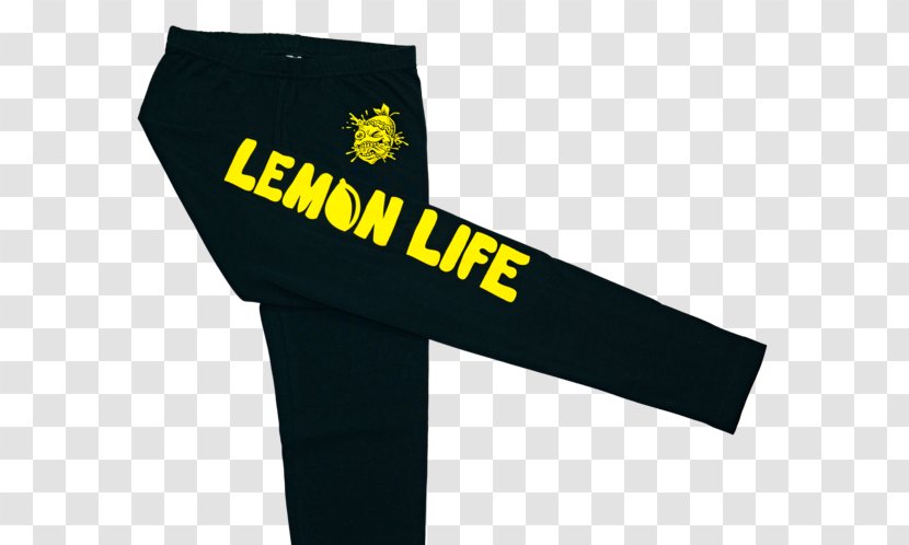 Yellow Brand Lemon Leggings Product - Flower - Heather Charcoal Transparent PNG