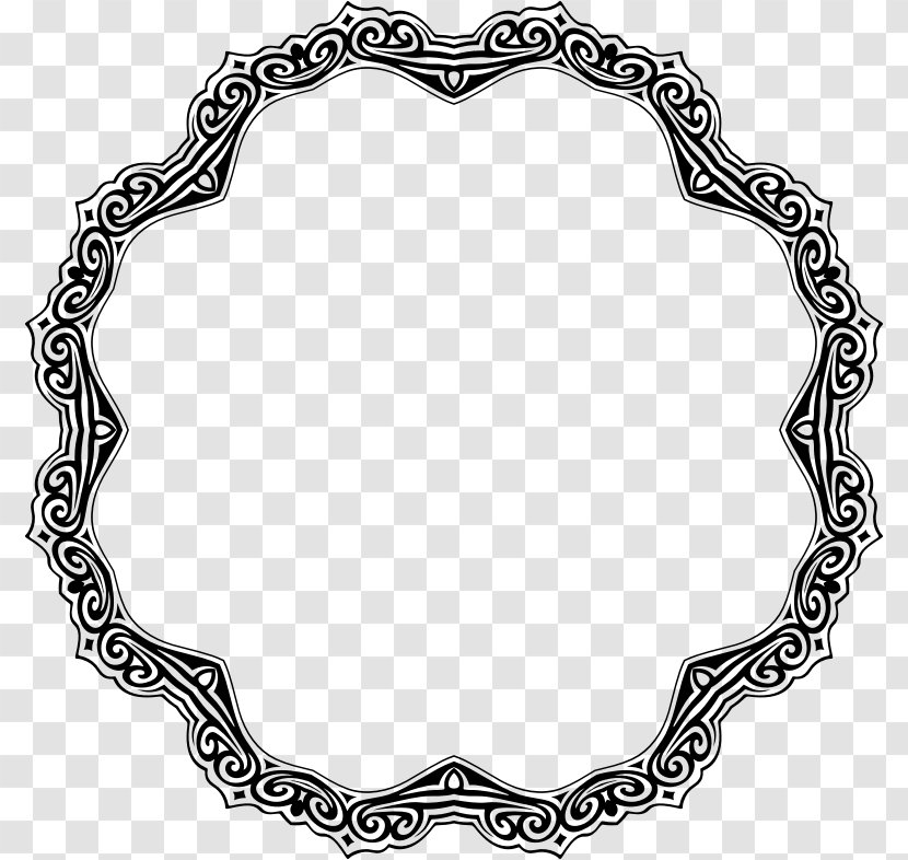 Mirror Ornament Picture Frames Transparent PNG