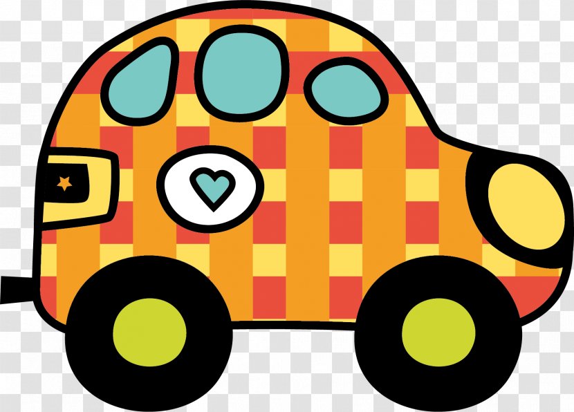 Cartoon Drawing Animation - Car - Vector Transparent PNG