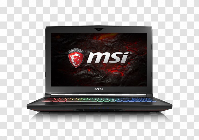 Laptop Intel MSI GS63 Stealth Pro Micro-Star International - Netbook Transparent PNG
