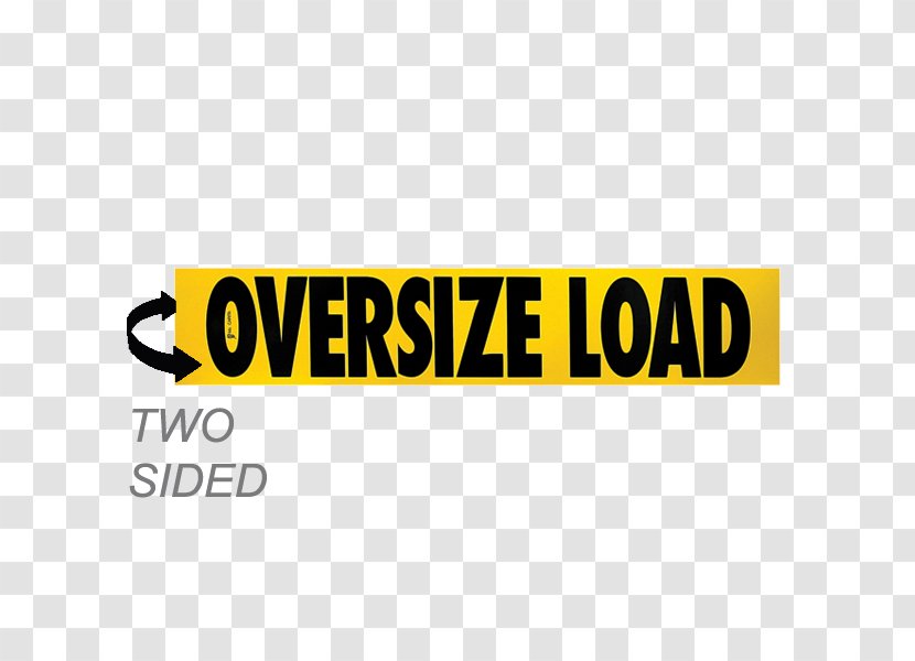 Logo Oversize Load Brand Product Escort Vehicle - Yellow Transparent PNG