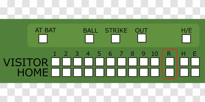 Baseball Scoreboard Sport Clip Art - Softball Transparent PNG